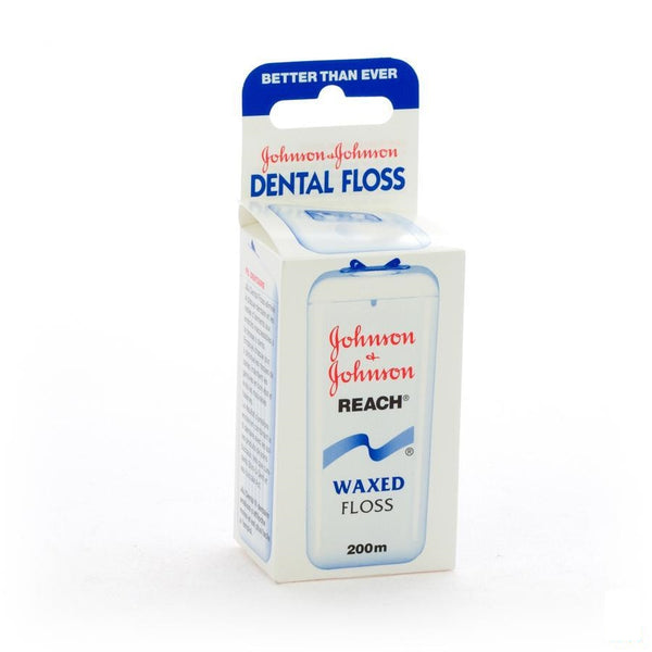 Johnson Reach Dental Floss Waxed 200 M - Johnson & Johnson - InstaCosmetic