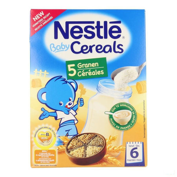 Baby Cereals 5 Graansoorten 250g - Nestle - InstaCosmetic