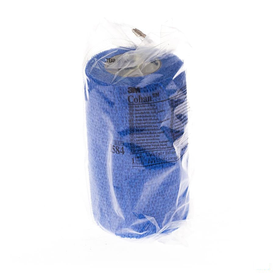 Coban 3m Rekverband Blue Rol 10,0cmx4,5m 1 1584