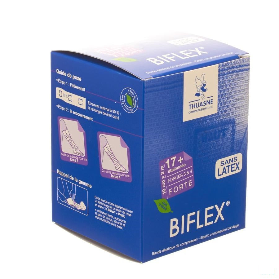 Biflex 17+ Forte Med.stretch+indic.bge 10cmx3,0m 1