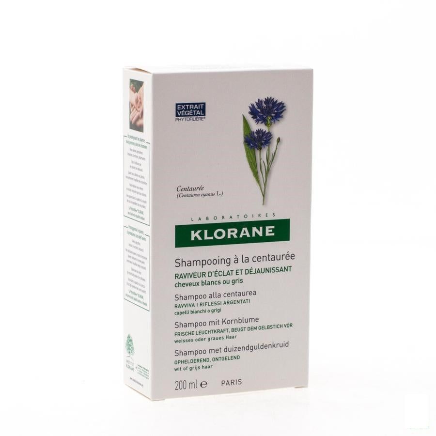 Klorane Sh Duizendguldenkruid Wit Haar 200ml