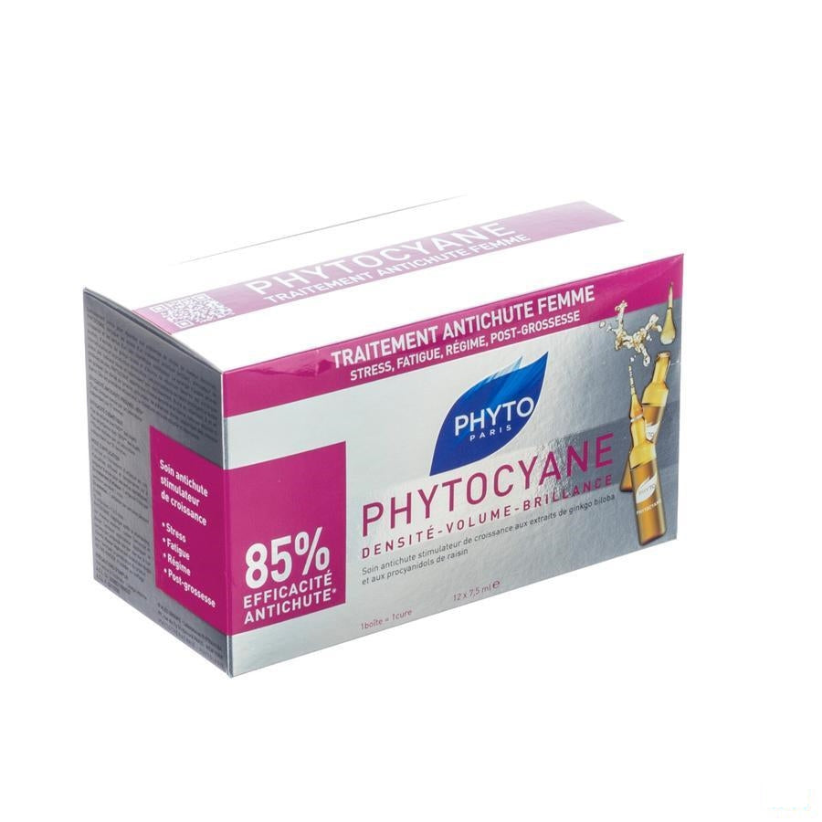 Phytocyane A/haaruitval Vrouw Amp 12