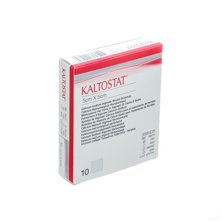 Kaltostat Verb 5,0x 5,0cm Ster 10s