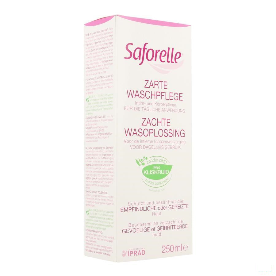 Saforelle Zachte Wasverzorging Opl Fl 250ml