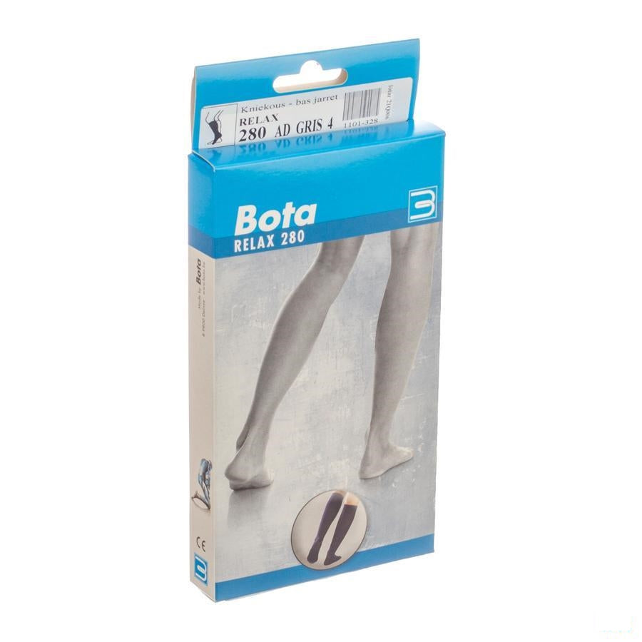 Bota Relax 280 Korte Kous Grys N4 2