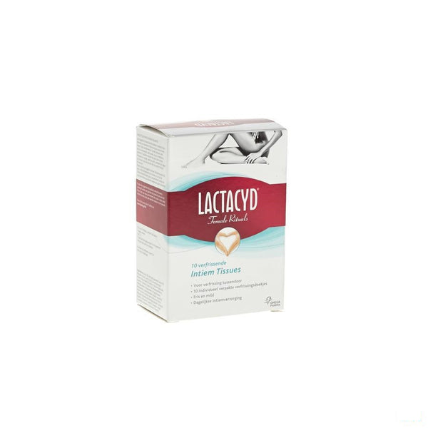 Lactacyd Femina Intiem Doekjes 10 - Omega Pharma - InstaCosmetic
