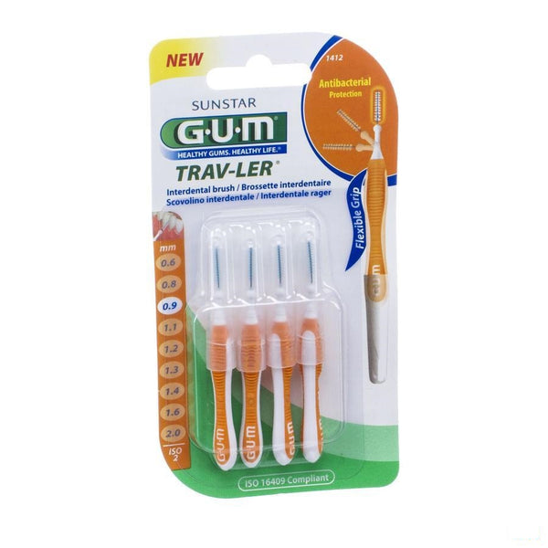 Gum Proxabrush Travel Cyl. Ufine 4 1412 - Gum - InstaCosmetic