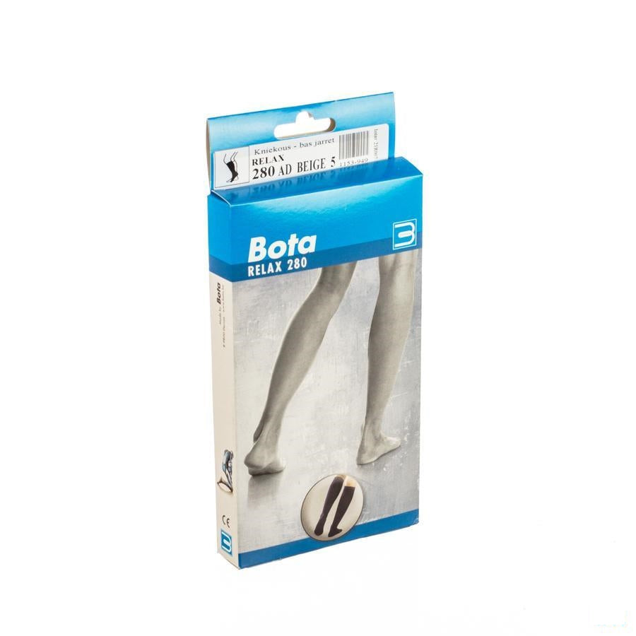 Bota Relax 280 Korte Kous Beige N5