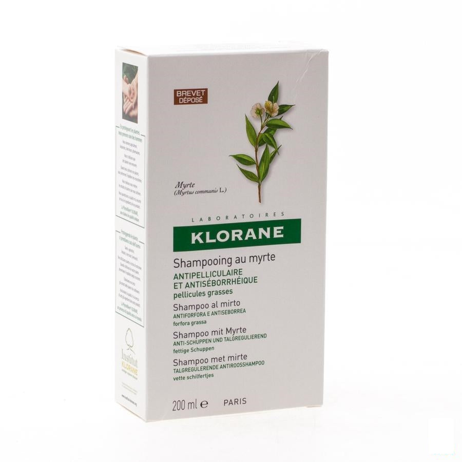 Klorane Sh Mirte Vette Schilfers 200ml