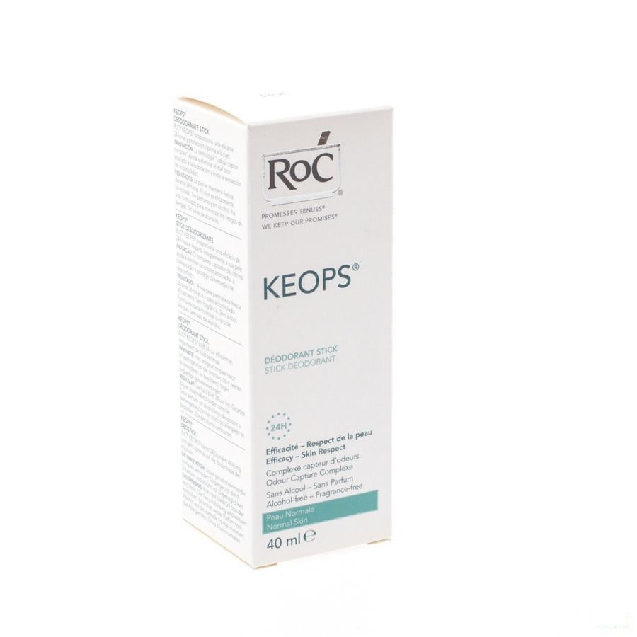 Roc Keops Deo Stick Zonder Alcohol/Parfum 40ml