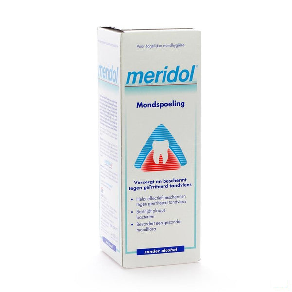 Meridol Mondspoeling A/tandplak 400ml - Elmex-meridol - InstaCosmetic