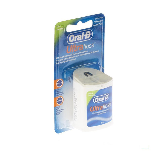 Oral B Floss Ultra Floss Mint Waxed 25m - Procter & Gamble - InstaCosmetic
