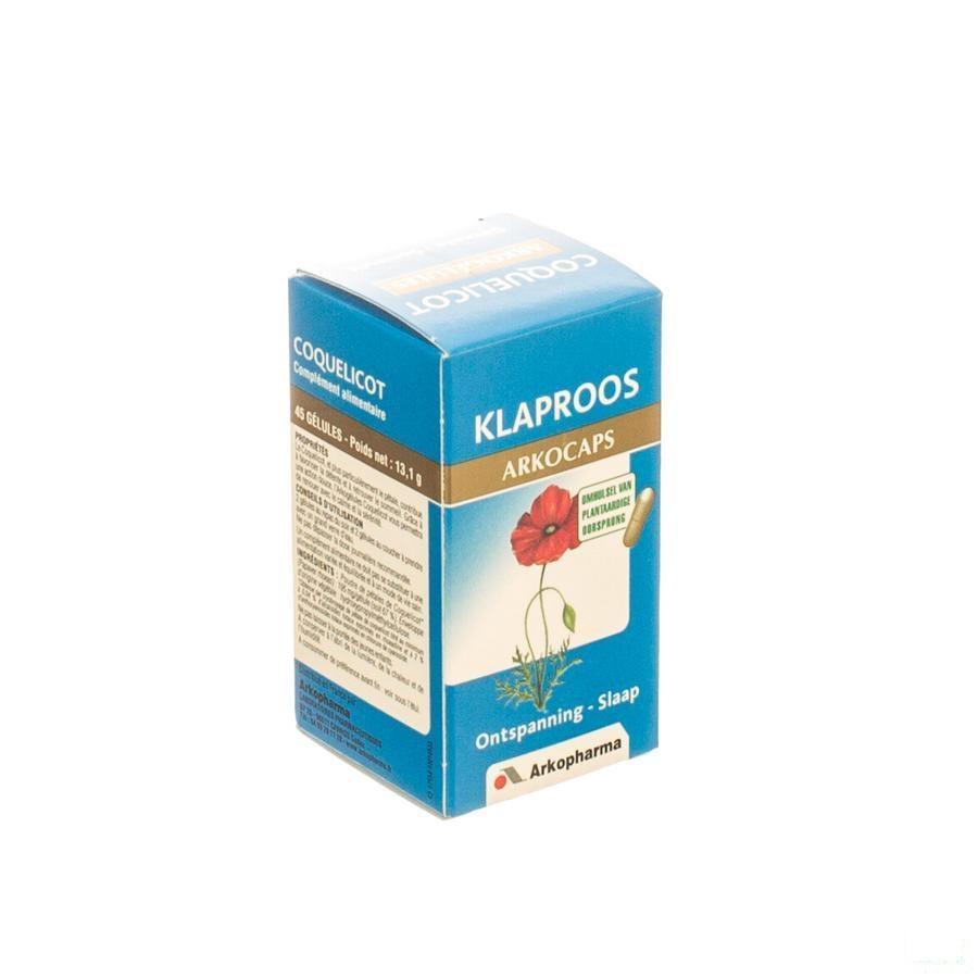 Arkocaps Klaproos Plantaardig 45