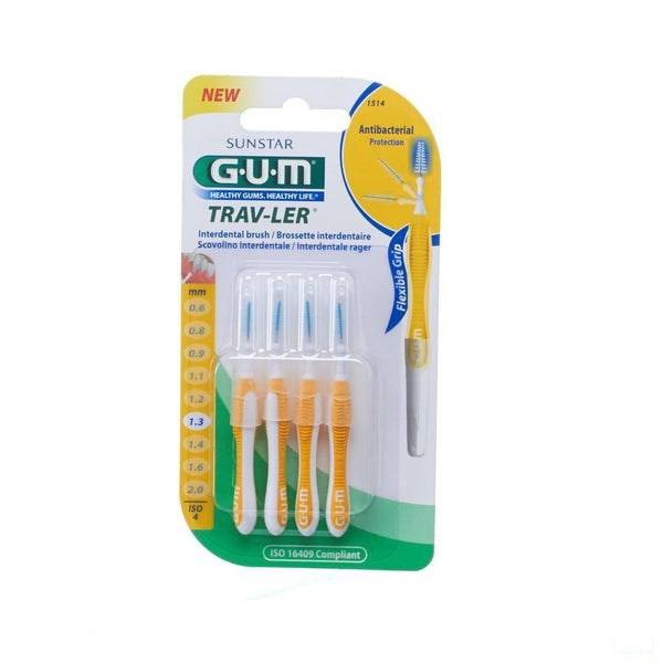 Gum Proxabrush Travel Tap Xfine 4 1514 - Gum - InstaCosmetic