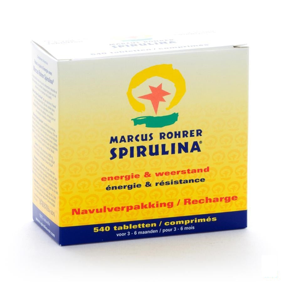 Marcus Rohrer Spirulina Navul Tabletten 540