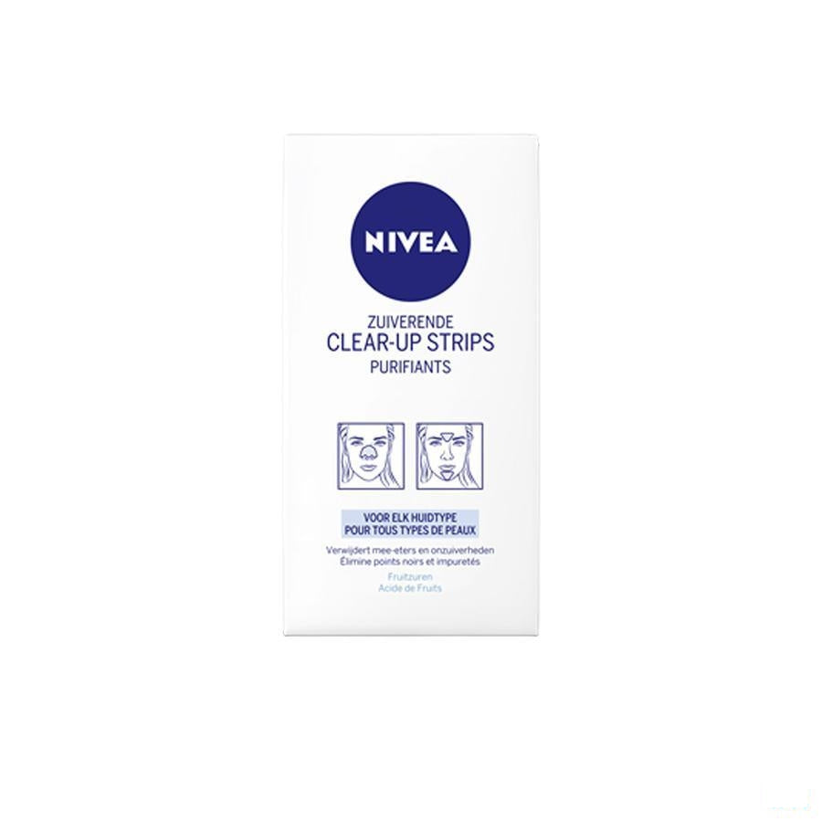 Nivea Visage Clear Up Strips Zakje 6 86401