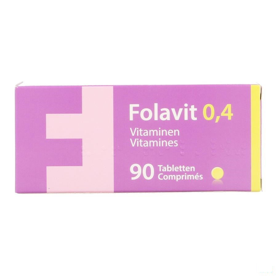 Folavit 0,4 Mg Tabl 90 X 0,4 Mg
