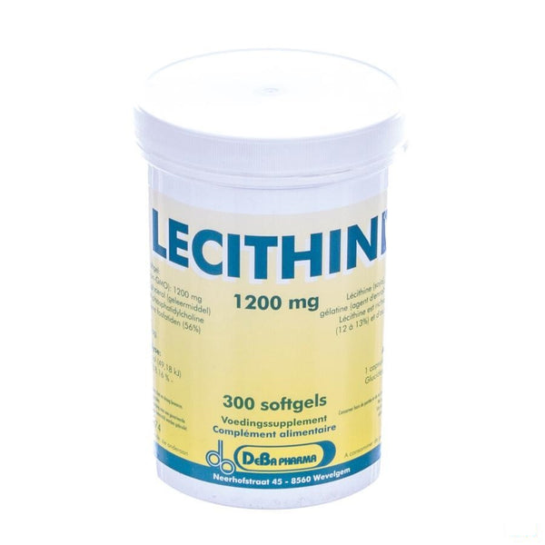 Lecithine Capsules 300x1200mg Deba - Deba Pharma - InstaCosmetic