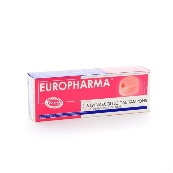 Europharma Tampon Glijmiddel 6 - Asha International - InstaCosmetic