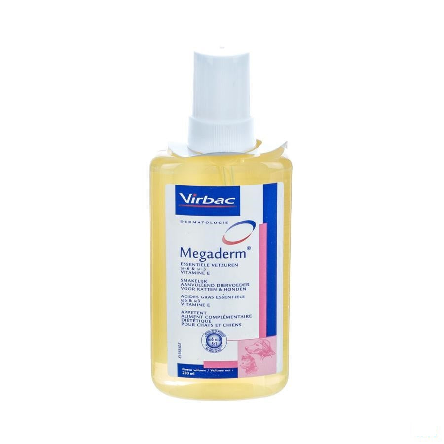 Allerderm Megaderm Susp Vlb Hond-kat 250ml