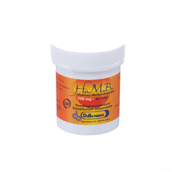Hmb Tabletten 60x750mg Deba - Deba Pharma - InstaCosmetic