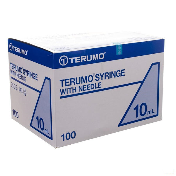 Terumo Spuit+naald 21g 1 1/2 Tb Groen 10ml 100 - Terumo Europe - InstaCosmetic