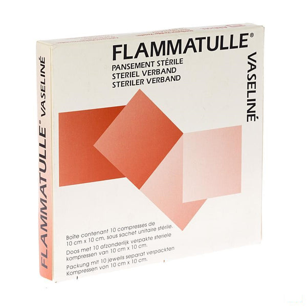 Flammatulle Vaseline Kp 10x10x10 Verv 1478726 - Mylan Epd - InstaCosmetic