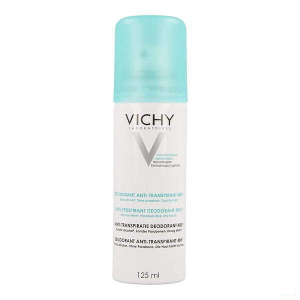 Vichy Deodorant Vichy Deodorant Anti-transpiratie Spray 24u 125ml - Vichy - InstaCosmetic