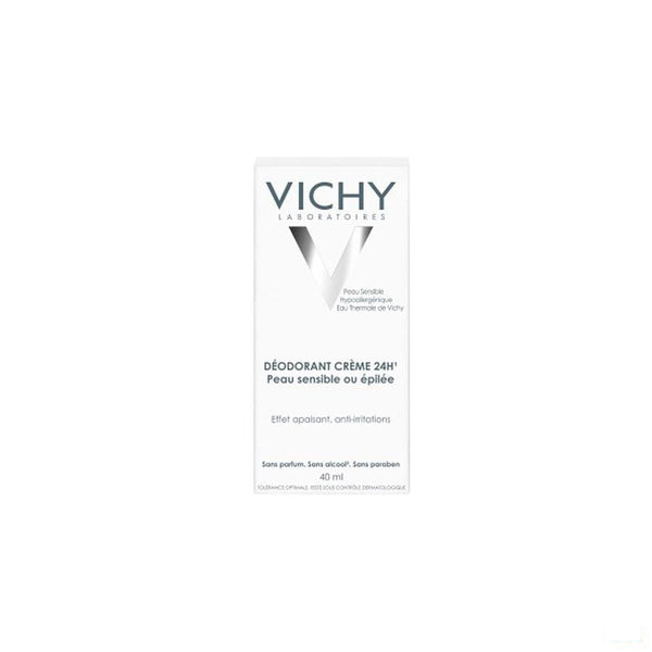 Vichy Deo Gevoelige Huid Geepileerd Creme 24u 40ml - Vichy - InstaCosmetic