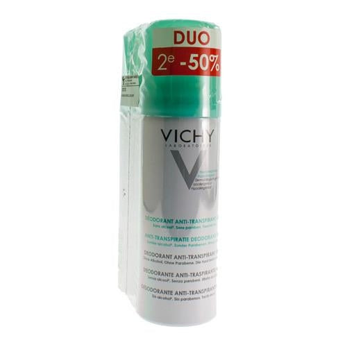 Vichy Deo Anti-transpiratie Intense Aerosol 24u Duo 2x125ml