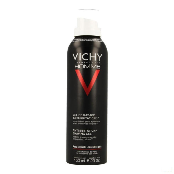 Vichy Homme Scheergel Anti Irritatie 150ml - Vichy - InstaCosmetic