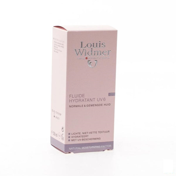 Louis Widmer Fluide Hydratant Uv6 Zonder Parfum 50 Ml - Louis Widmer - InstaCosmetic