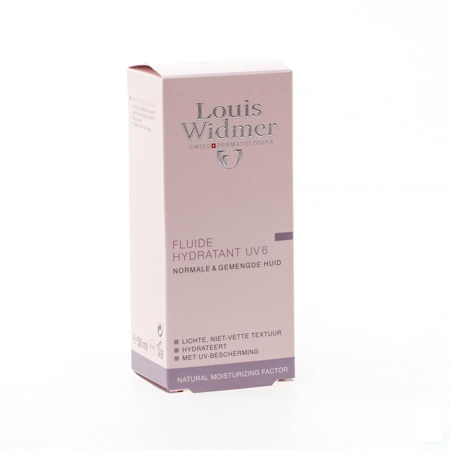 Louis Widmer Fluide Hydratant Uv6 Met Parfum 50 Ml