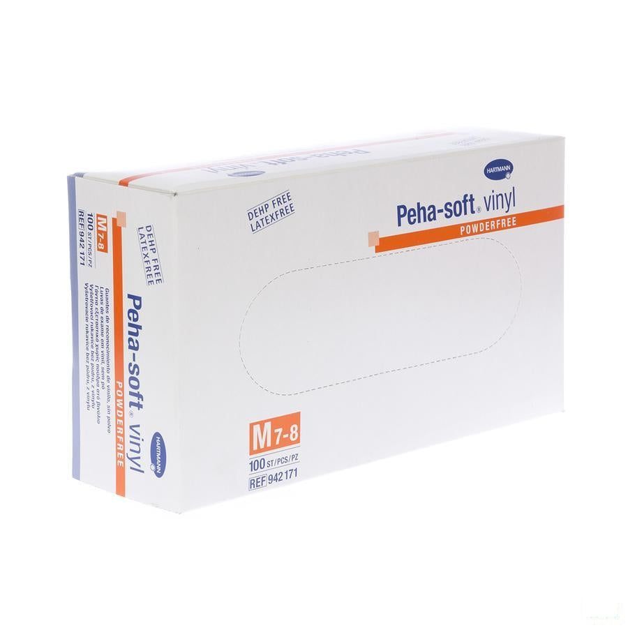 Peha Soft Handschoen Vinyl Poedervrij S 9421708