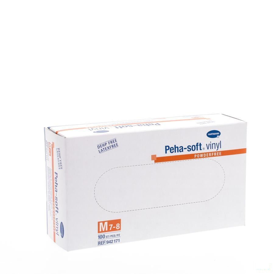 Peha Soft Handschoen Vinyl Poedervrij M 9421718