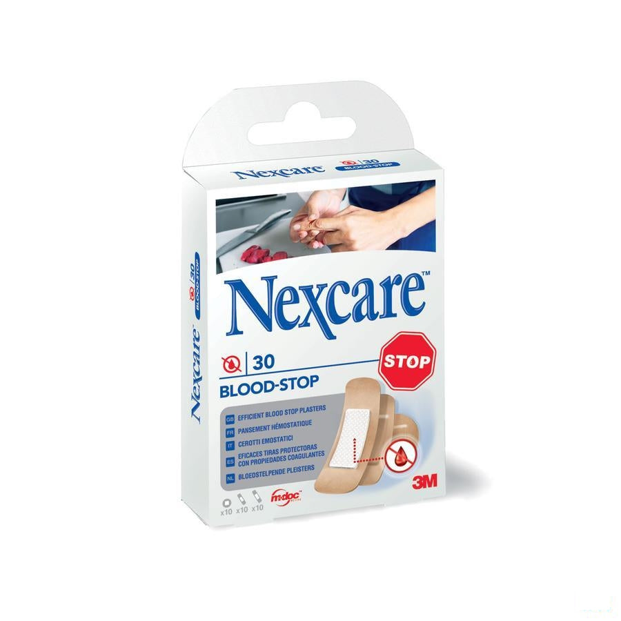 Nexcare 3m Bloodstop Assorted 30 N1730as