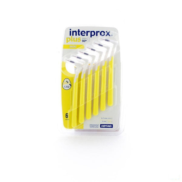 Interprox Plus Mini Geel Borstel Interd. 6 1350 - Dentaid - InstaCosmetic