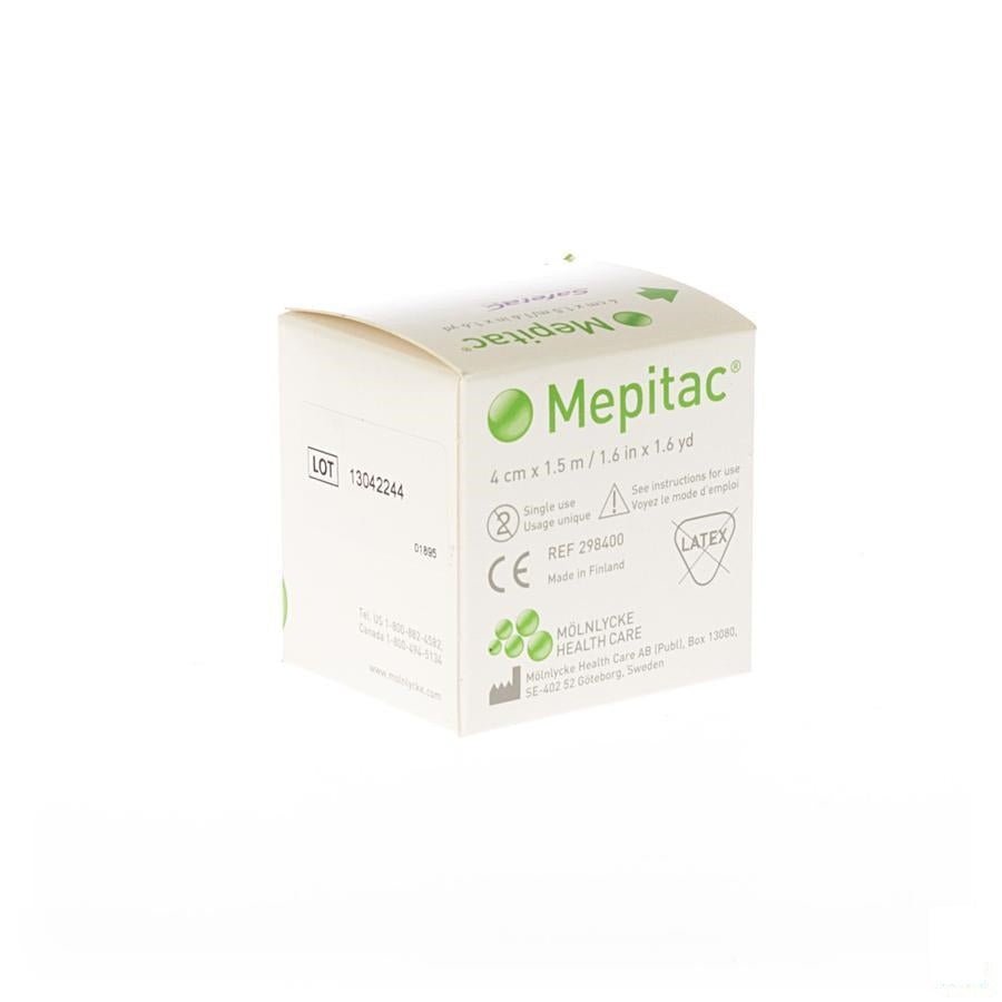 Mepitac Zachte Fixatietape Sil 2cmx3,0m 1 298300