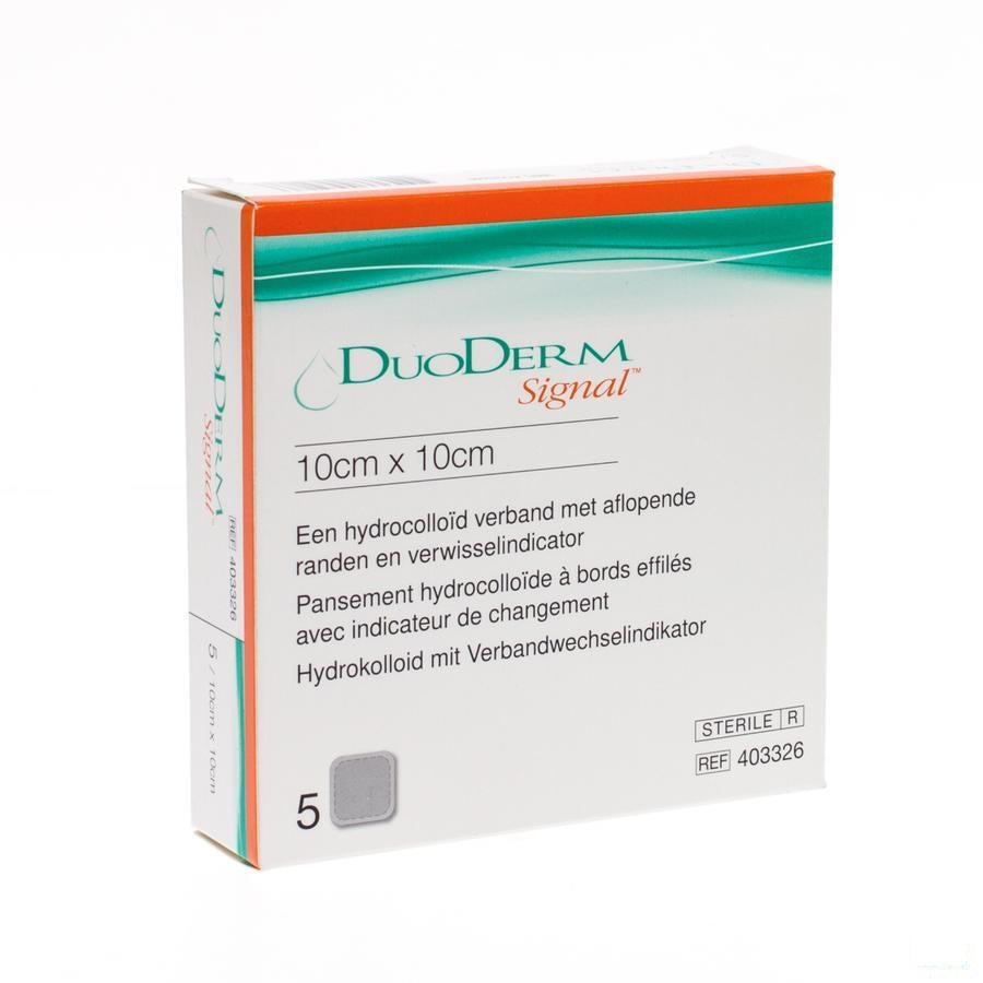 Duoderm Signal Verb Hydro St. Transp 10,0x10,0cm 5
