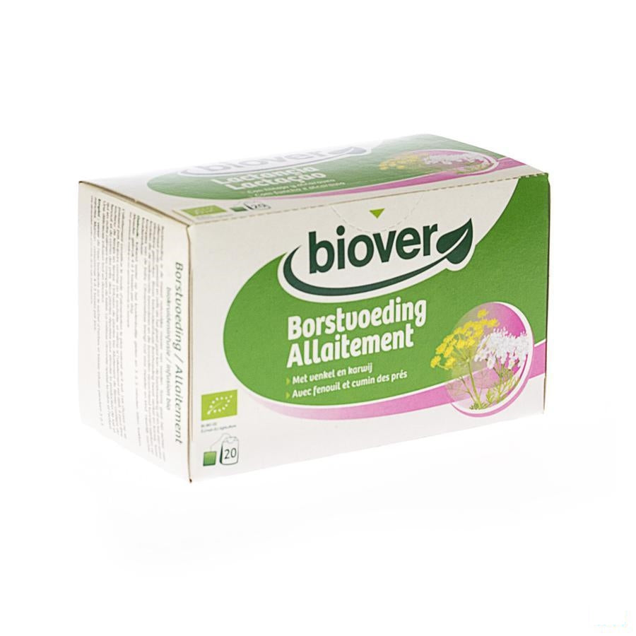 Biover Biokruideninfusie Borstvoeding Zakje 20