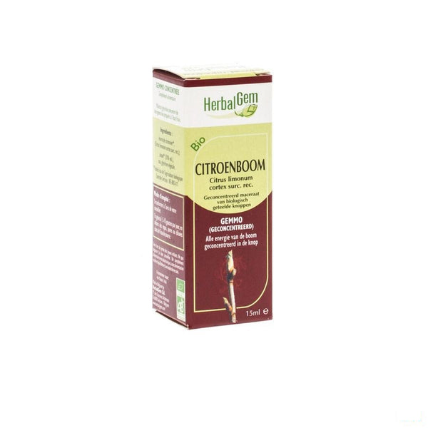 Herbalgem Citroenboom Maceraat 15ml - Herbalgem - InstaCosmetic