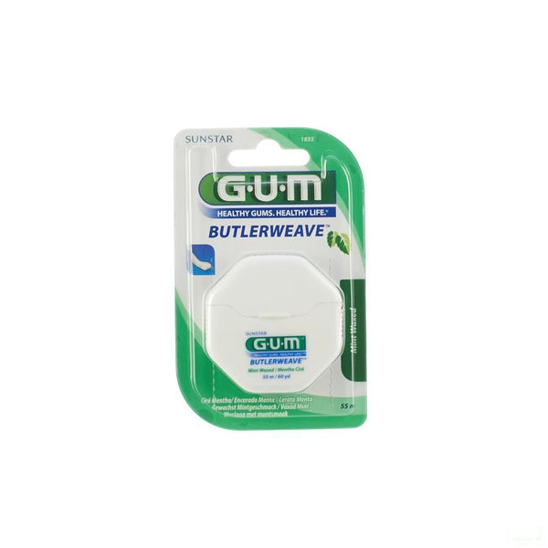 Gum Dentalfloss Weave Waxed Munt 1855 - Gum - InstaCosmetic