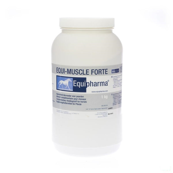 Equi Muscle Forte Pdr 1kg - Ecuphar Nv/sa - InstaCosmetic