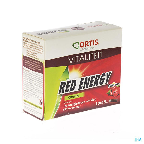 Ortis Red Energy-g N1 10x15ml - Ortis - InstaCosmetic