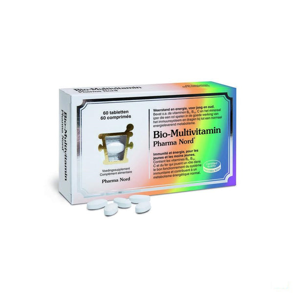 Bio-multivitamin Tabletten 60 - Pharma Nord - InstaCosmetic