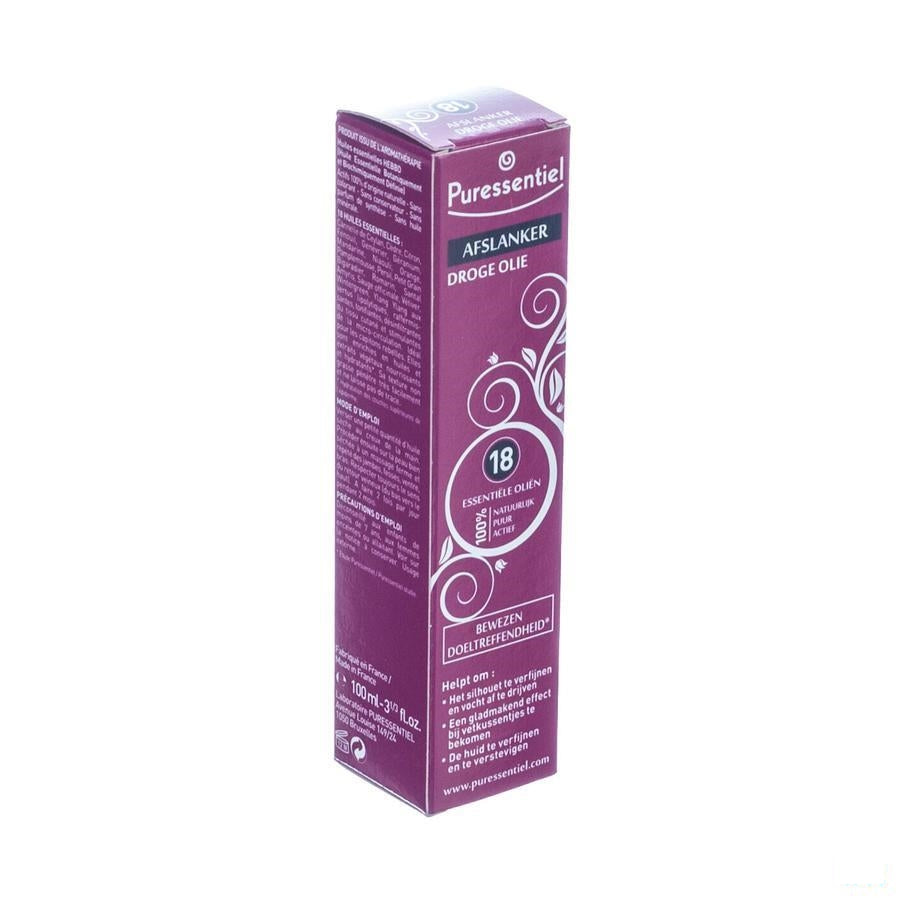 Puressentiel Afslanker Droge Olie 18 Ess Olie100ml