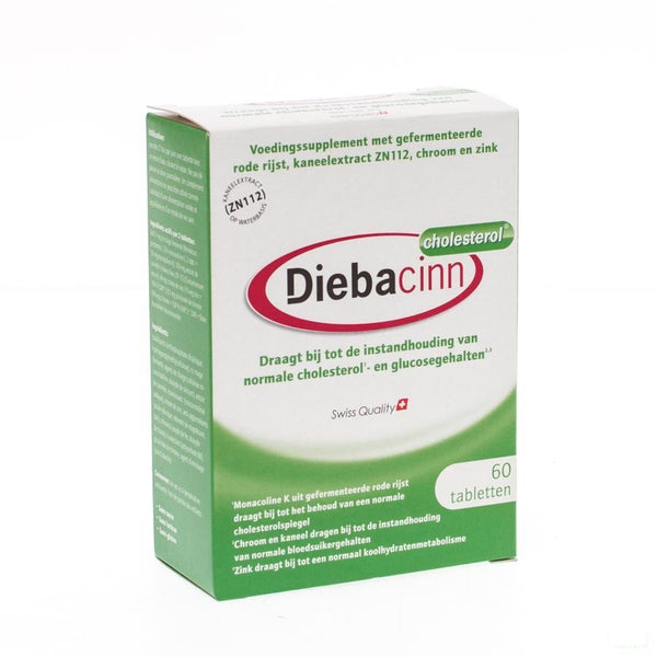 Diebacinn Cholesterol Filmomh Tabl 60 - Fytofarma - InstaCosmetic