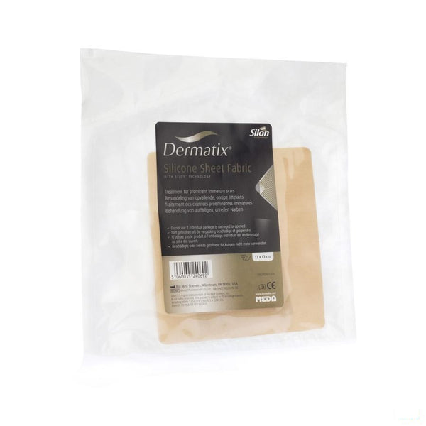 Dermatix Silicone Sheet Fabric Adh 13x13cm 1 - Meda Pharma - InstaCosmetic
