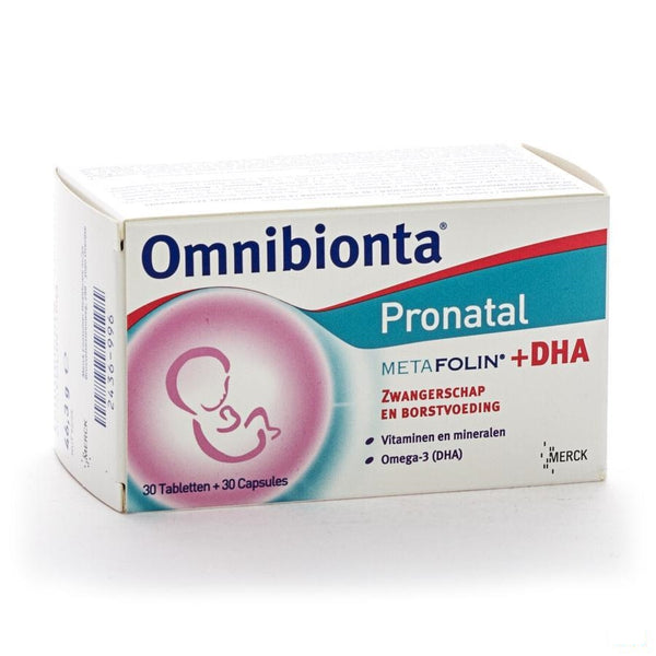 Omnibionta Pronatal + Dha Tabl 30+caps 30 - Merck - InstaCosmetic