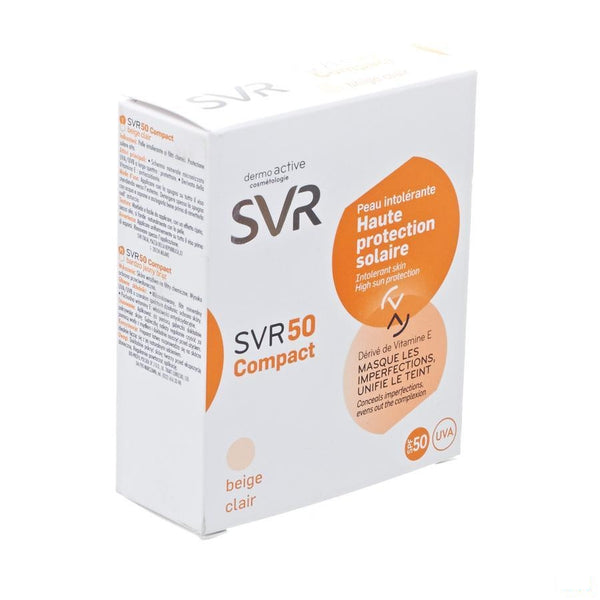 Svr 50 Compact Beige Clair 10ml - Svr - InstaCosmetic